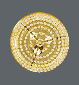 Ball Deckenleuchte mit Kristallglas